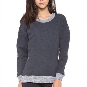 Theory Cotton Corbit B Crewneck Sweater (Size XS)